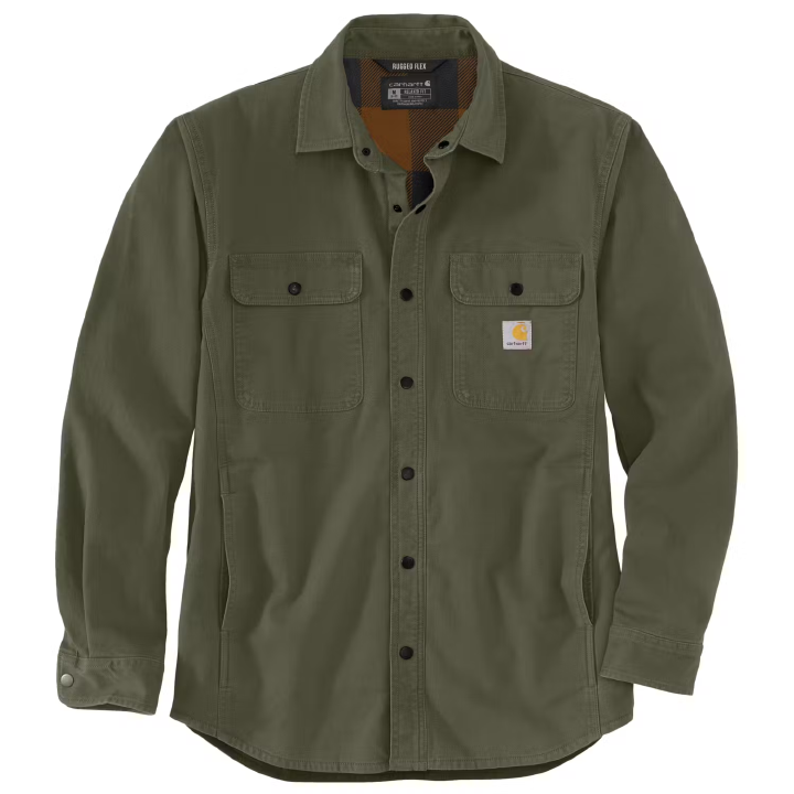 carhartt Herren Langarmshirt Canvas Fleece